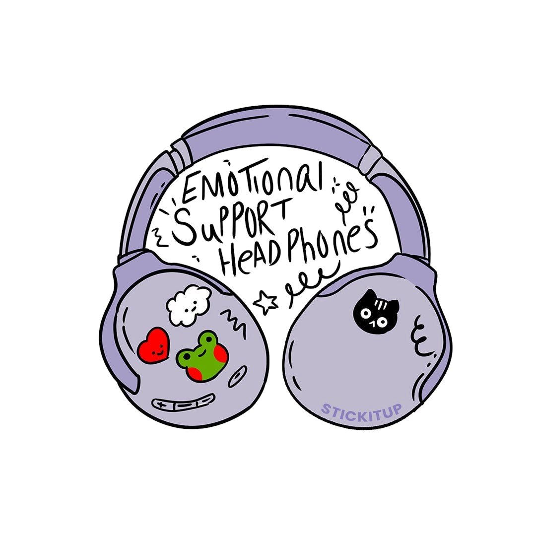 Emotional Support Sticker
